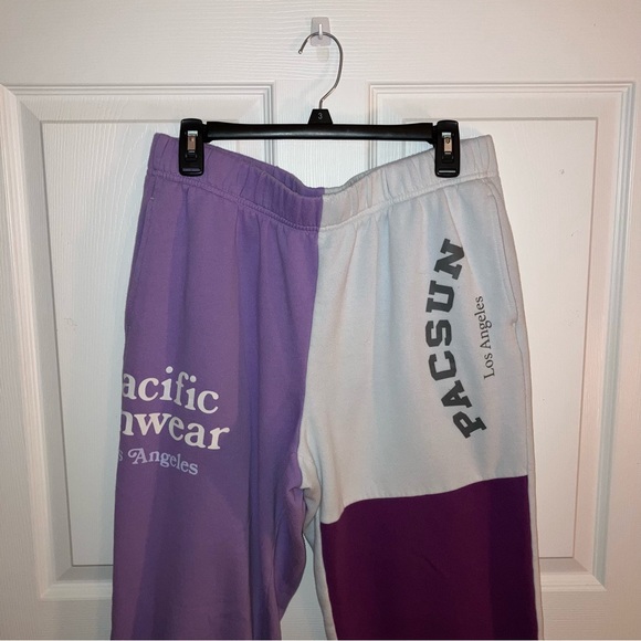 Pacsun Colorblock Spliced Jogger Sweatpants - Picture 6 of 10